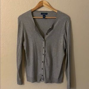 Karen Scott Gray Cardigan